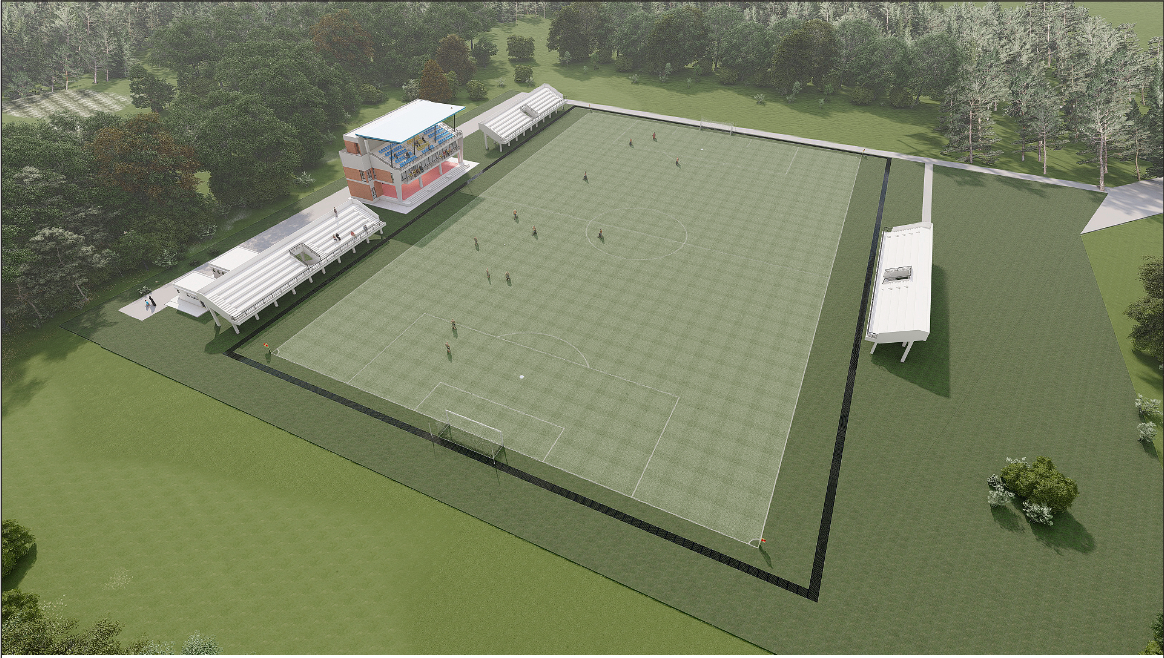 Construction of mini stadium at Tala Upazila, Shatkhira,